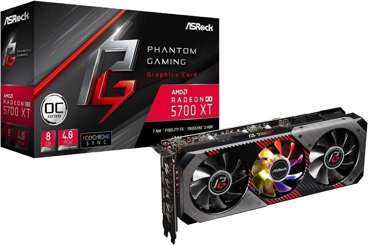 Продам ASRock Phantom Gaming D Radeon RX 5700 XT 8GB