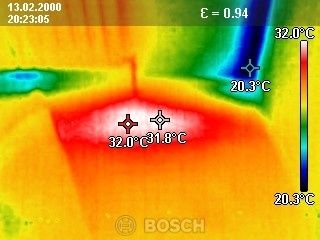 . Услуги тепловизора. Поиск скрытой течи