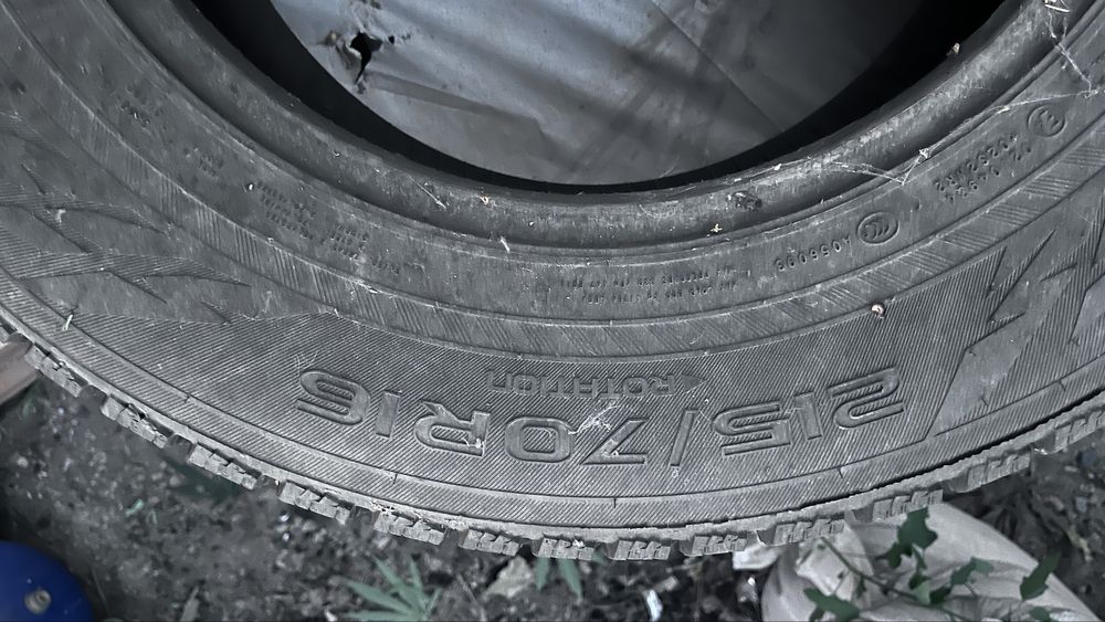 Зимние шины NOKIAN в хорошем состоянии
