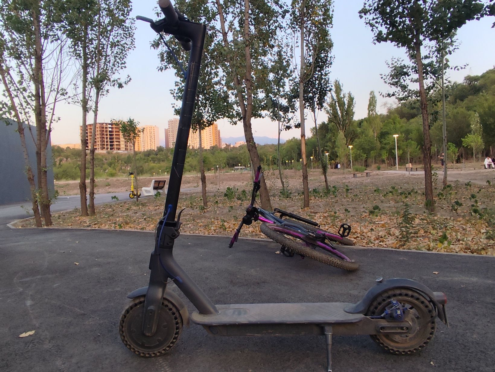 Самокат Xiaomi Mi Electric Scooter 3 черный