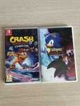 Видеоигры Crash bandicoot 4 и SonicxShadow generations Nintendo switch