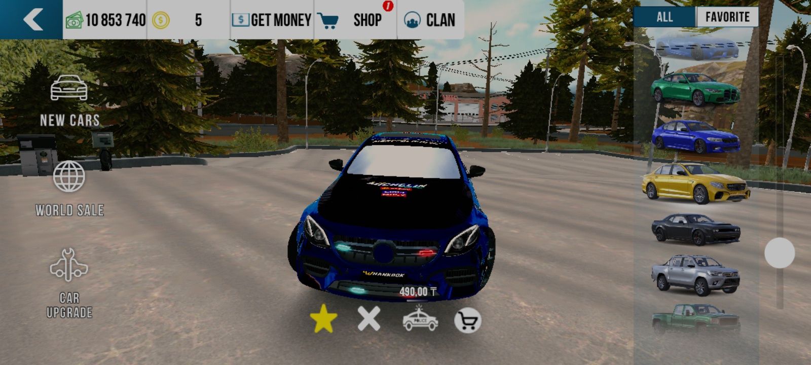 Продам акк в car parking