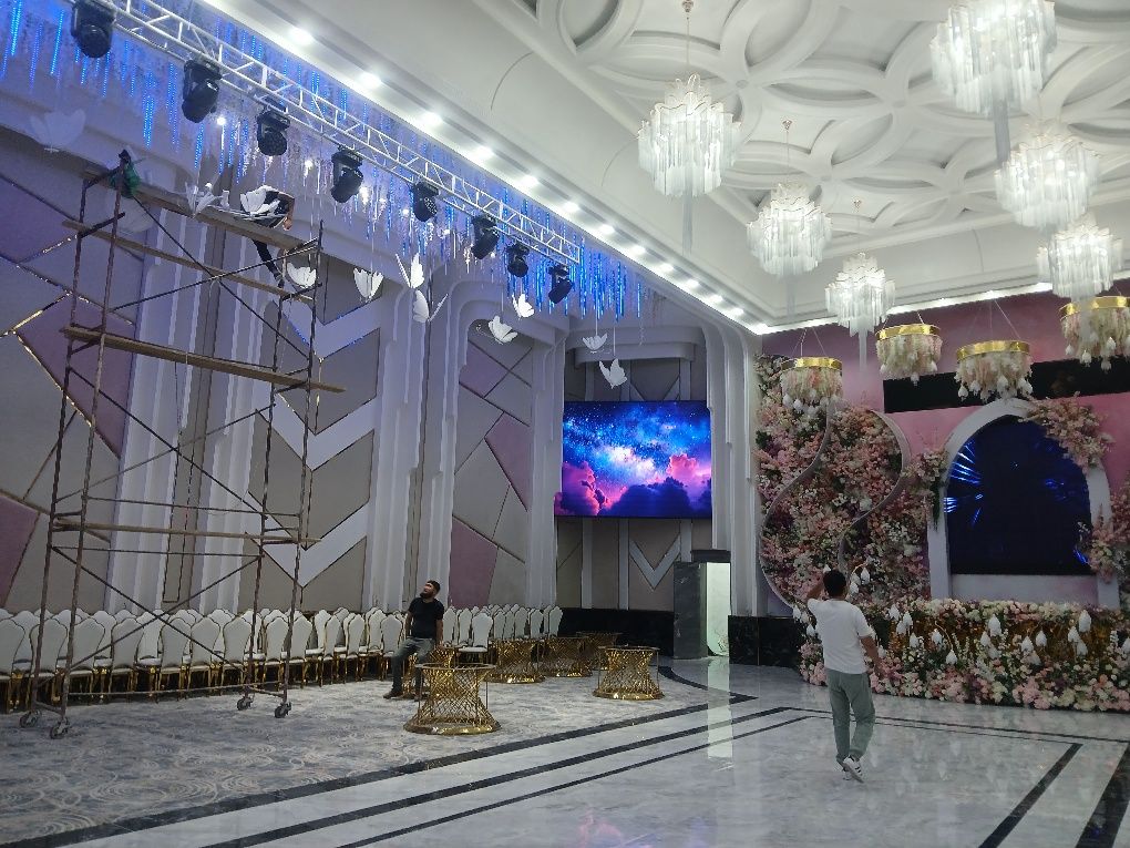 Led экран, продажа установка