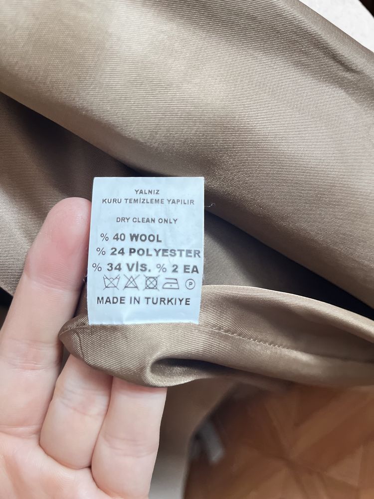 пальто шерсть производства турция