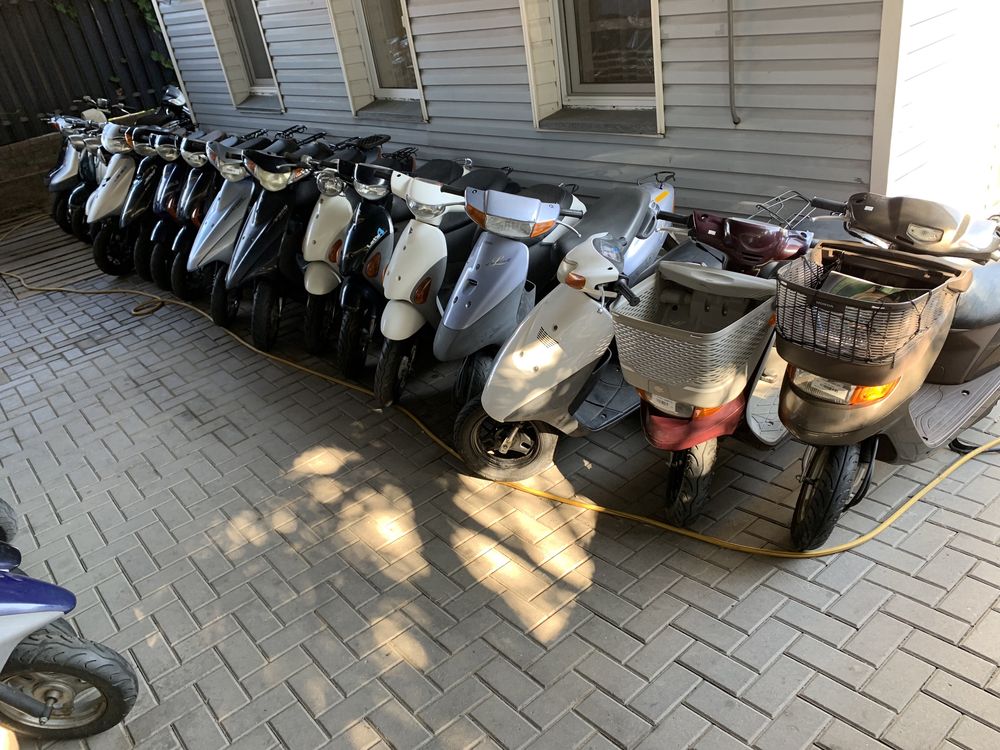 Мопеды из Японии продам HONDA YAMAHA SUZUKI