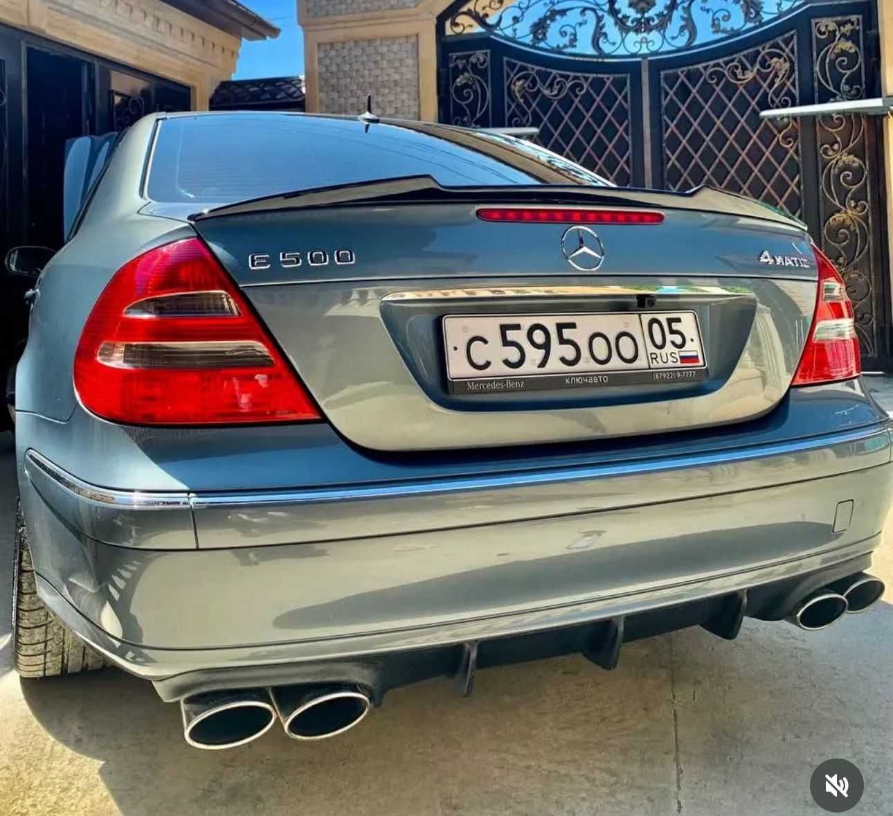 В продаже Бампер передний AMG 6.3 для Mercedes W211 рестайлинг