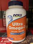 Ультра омега 3, ultra omega 3, рыбий жир, 180шт