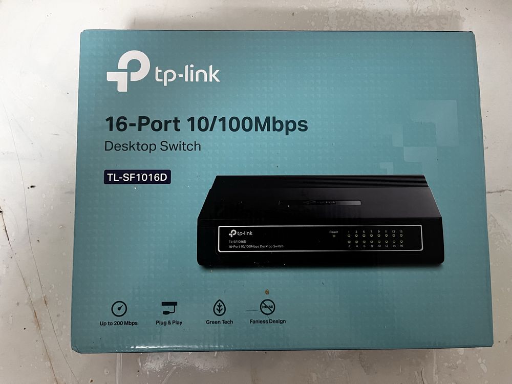 Коммутатор TP-LINK TL-SF1016D
