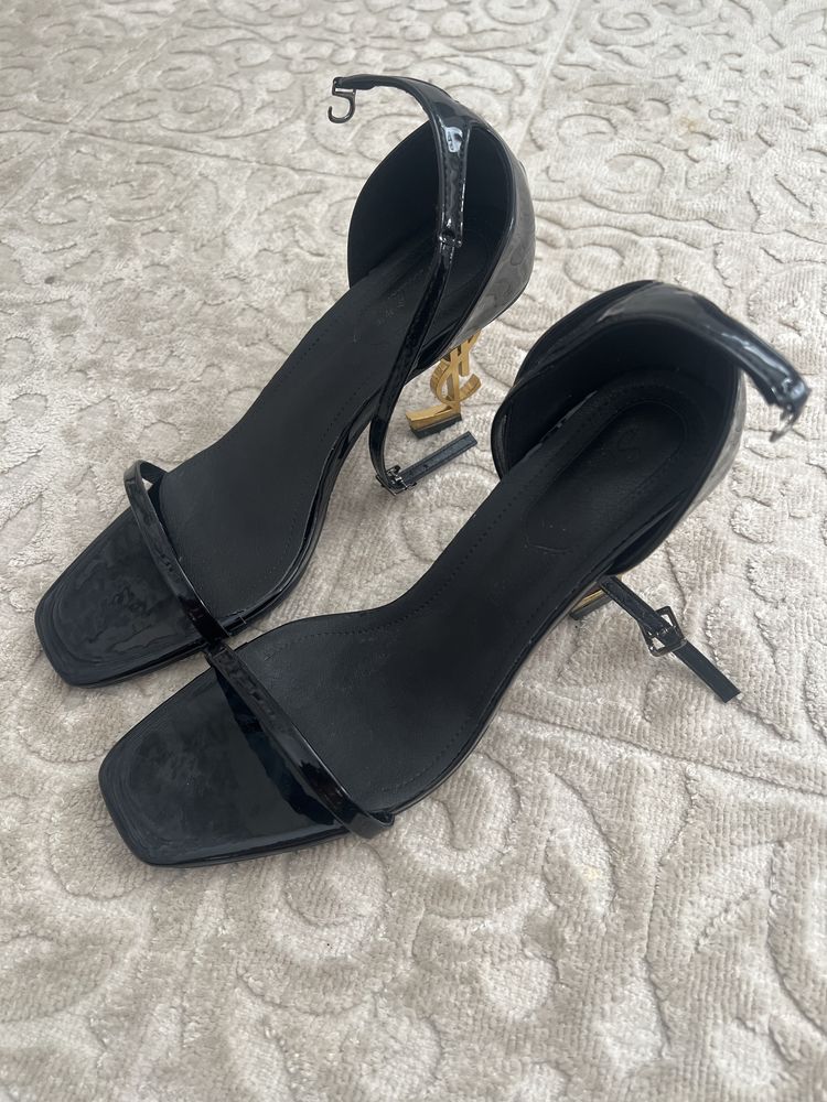 Женские туфли, ysl, черные