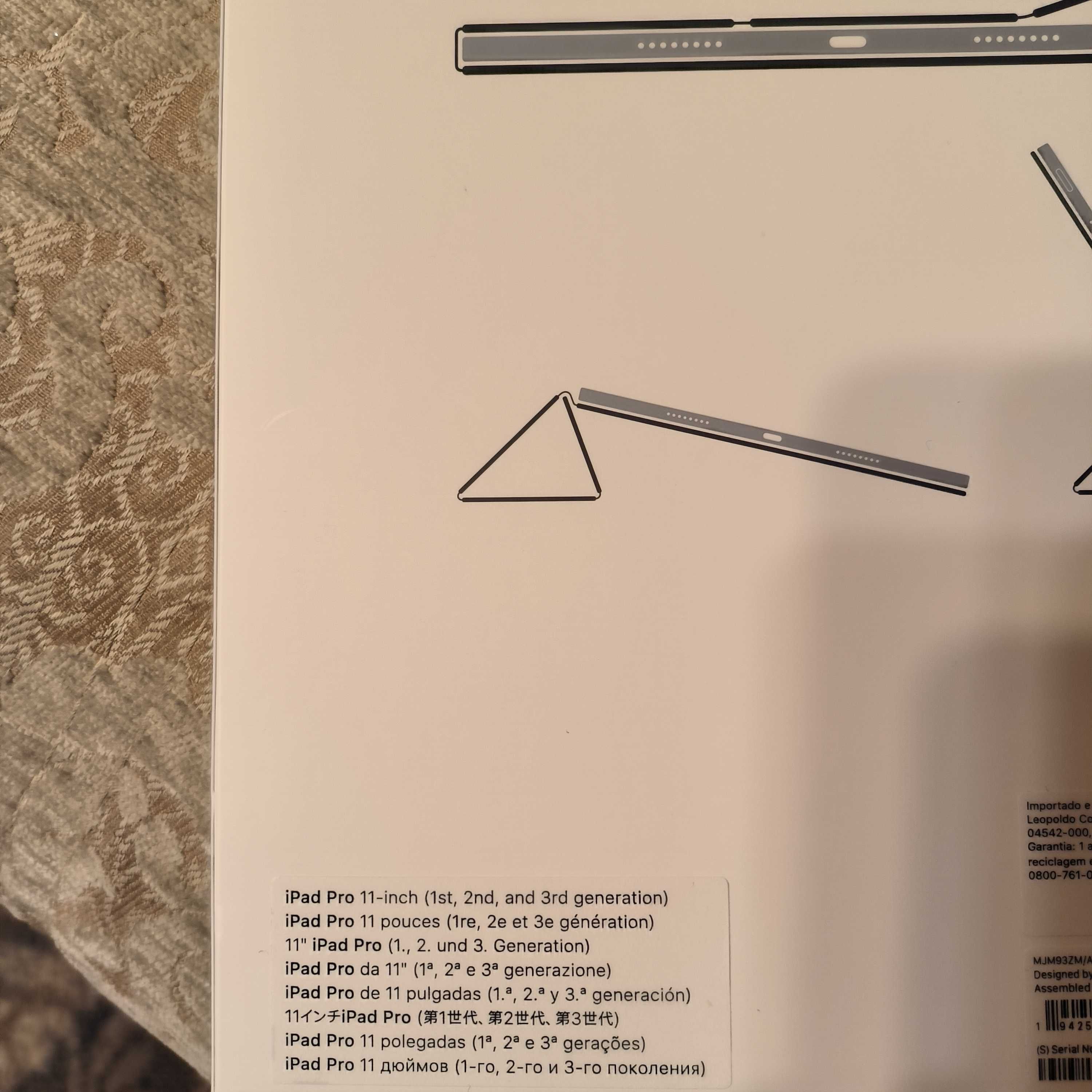 Чехол на iPad Pro 11 дюймов (1-го, 2-го и 3-го поколения) чёрный