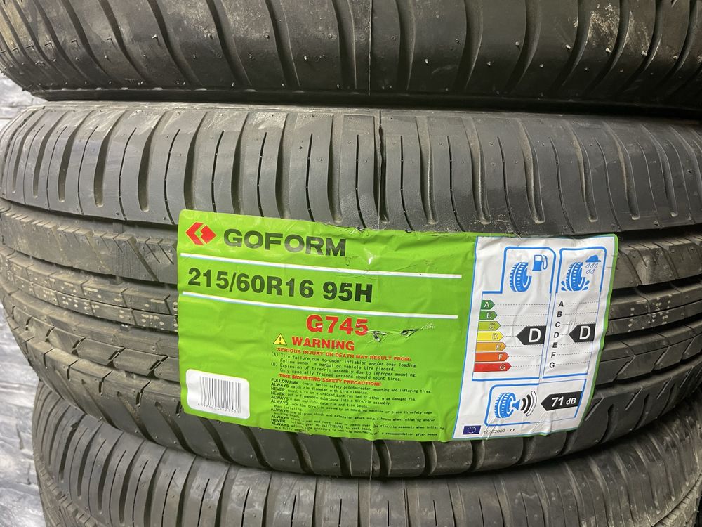 Продам новые шины 215/60 R16
