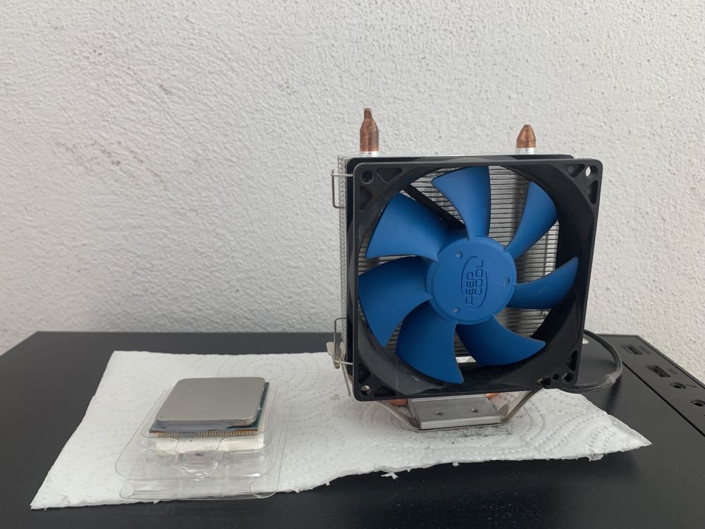 Корпус, вентилятор , блок питания от Aerocool и Ryzen 5 2600, кулер