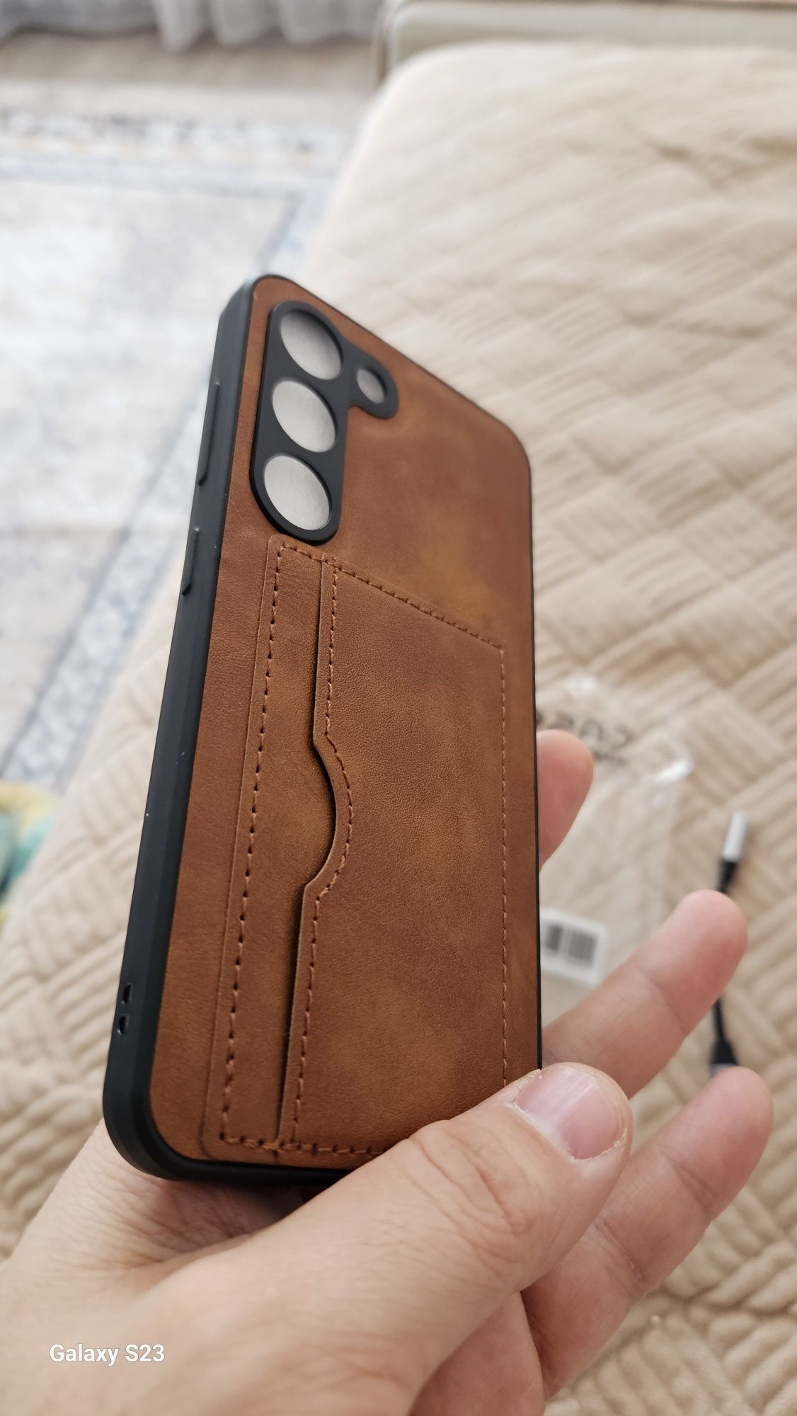 Чехол SAMSUNG S23-новый/цена за 2 шт. И переходник на наушники в