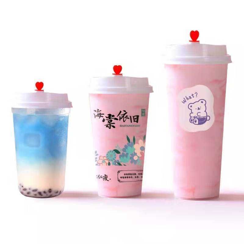 Стаканы с уникальным логотипом,  Buuble tea, Сироп, Тапиока, Джуз болл