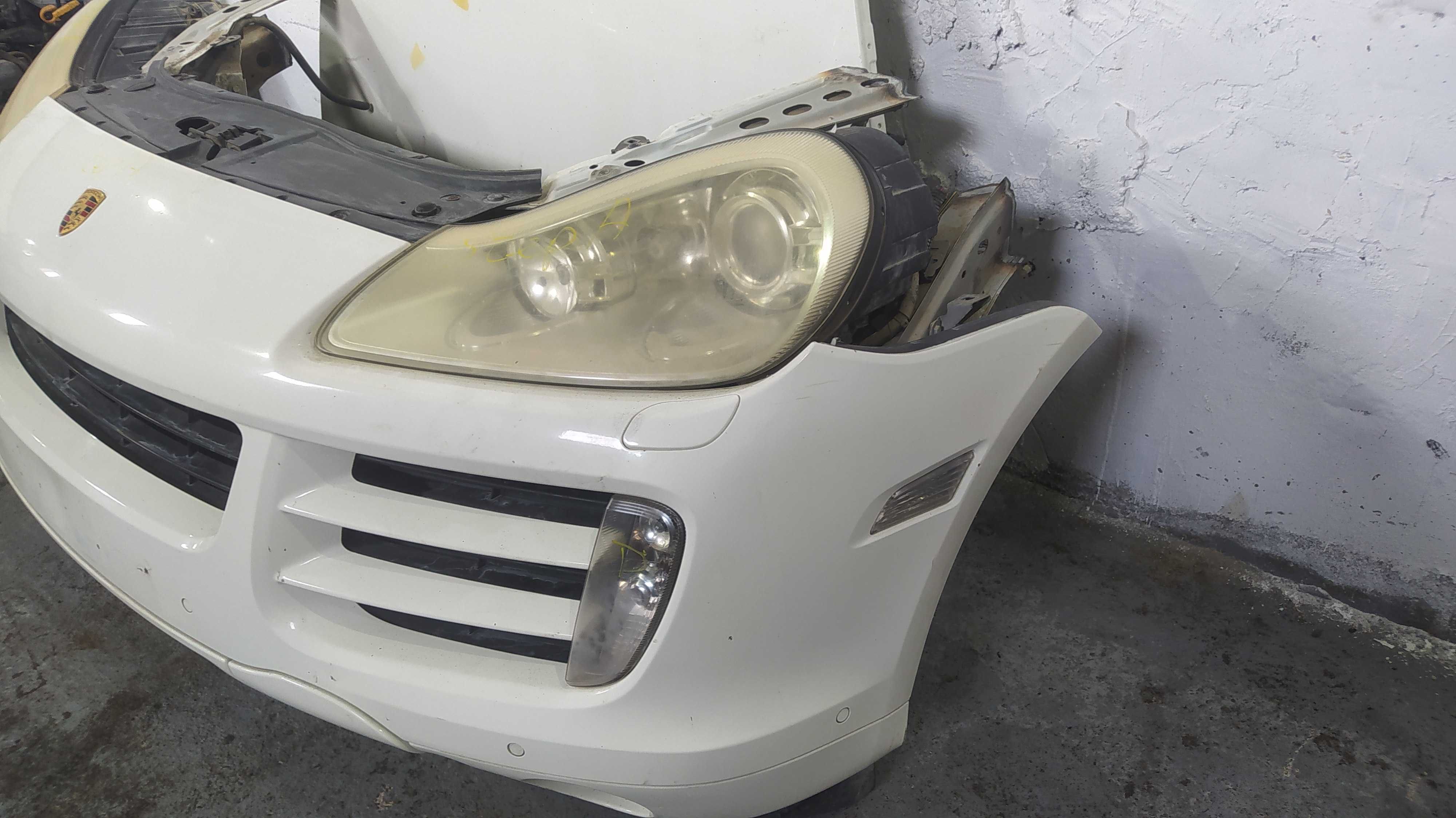 Ноускат морда капот Porsche Cayenne 957 рестайлинг Порш Каен 07-10г