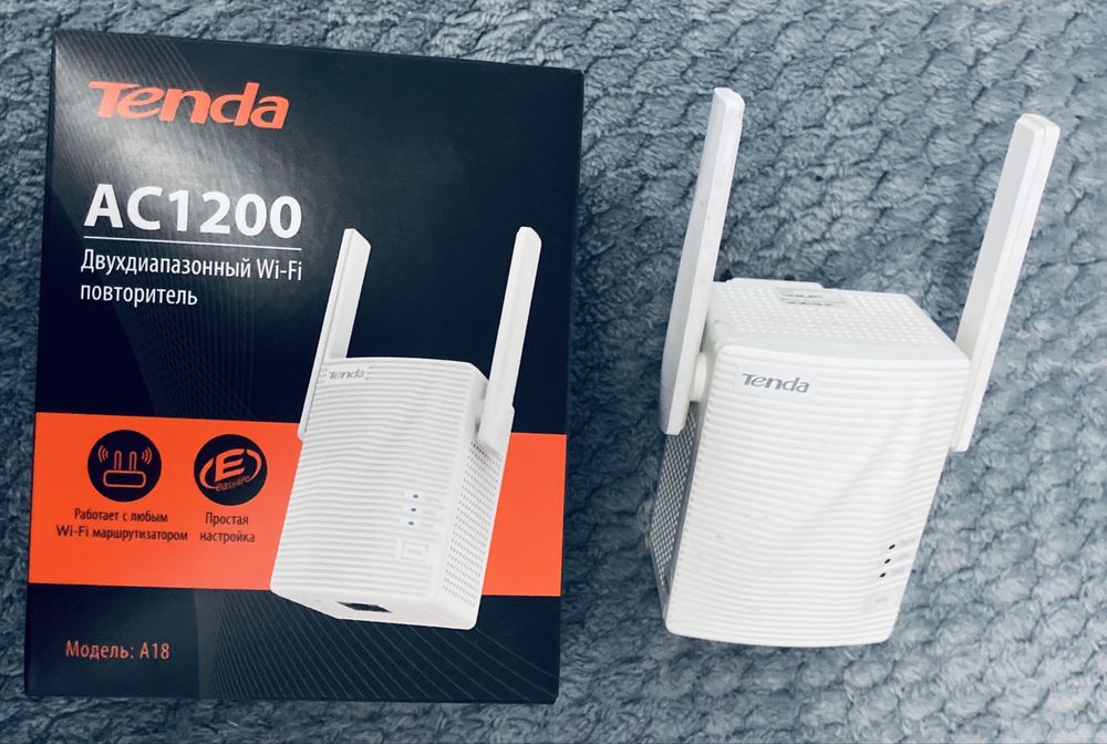 Усилитель wi-fi Tenda AC1200, Модель: A18