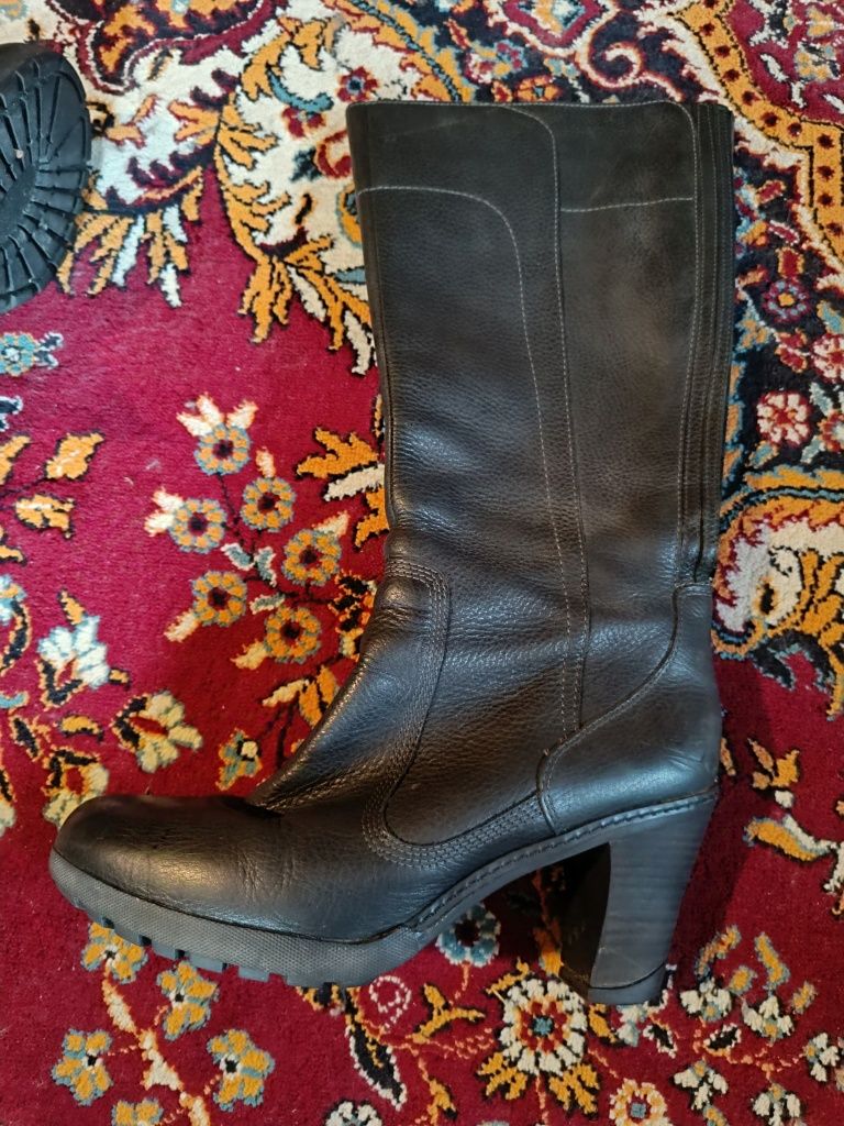 Кожаные сапоги Timberland