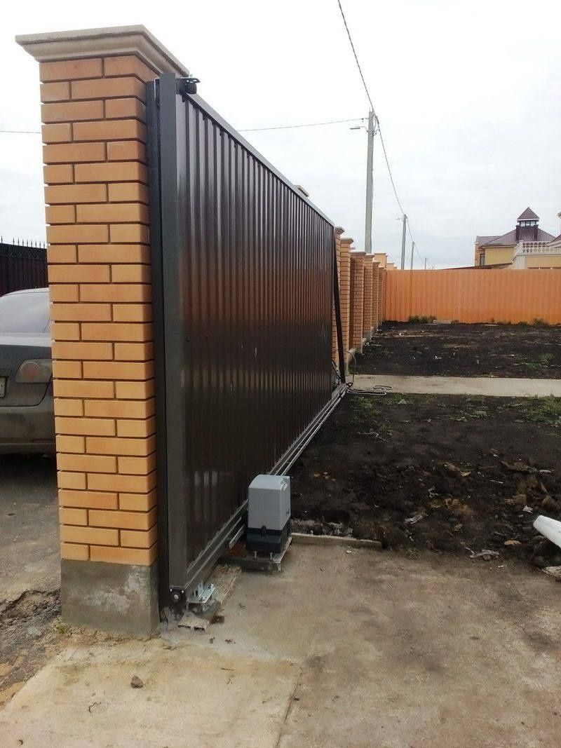 Откатной механизм, Балка и привод для откатных Ворот