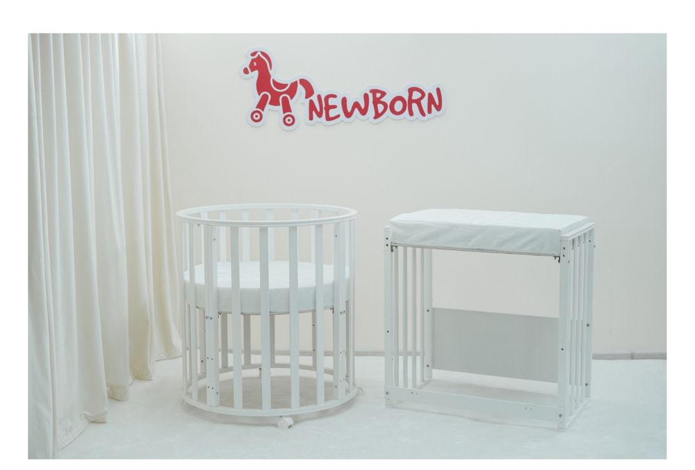 Продам Кровать трансформер Newborn 7в1 с ортопедическим матрасом