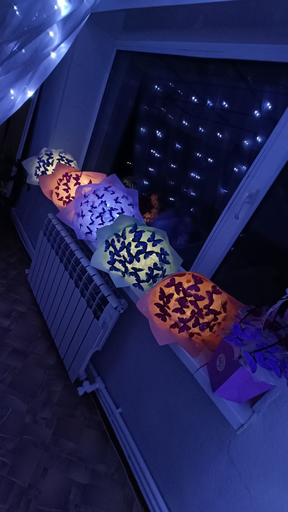 Букет из бабочек