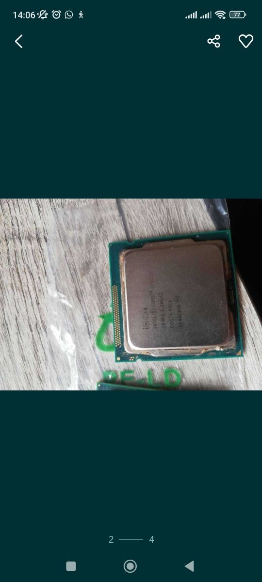 Продам процессор intel core i3 3220