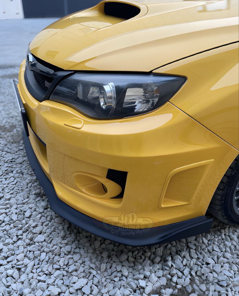 Губа Lip на передний бампер Subaru Impreza GRB