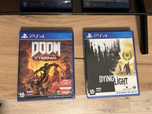 Игровые диски PS4 - Doom: Eternal и Dying Light