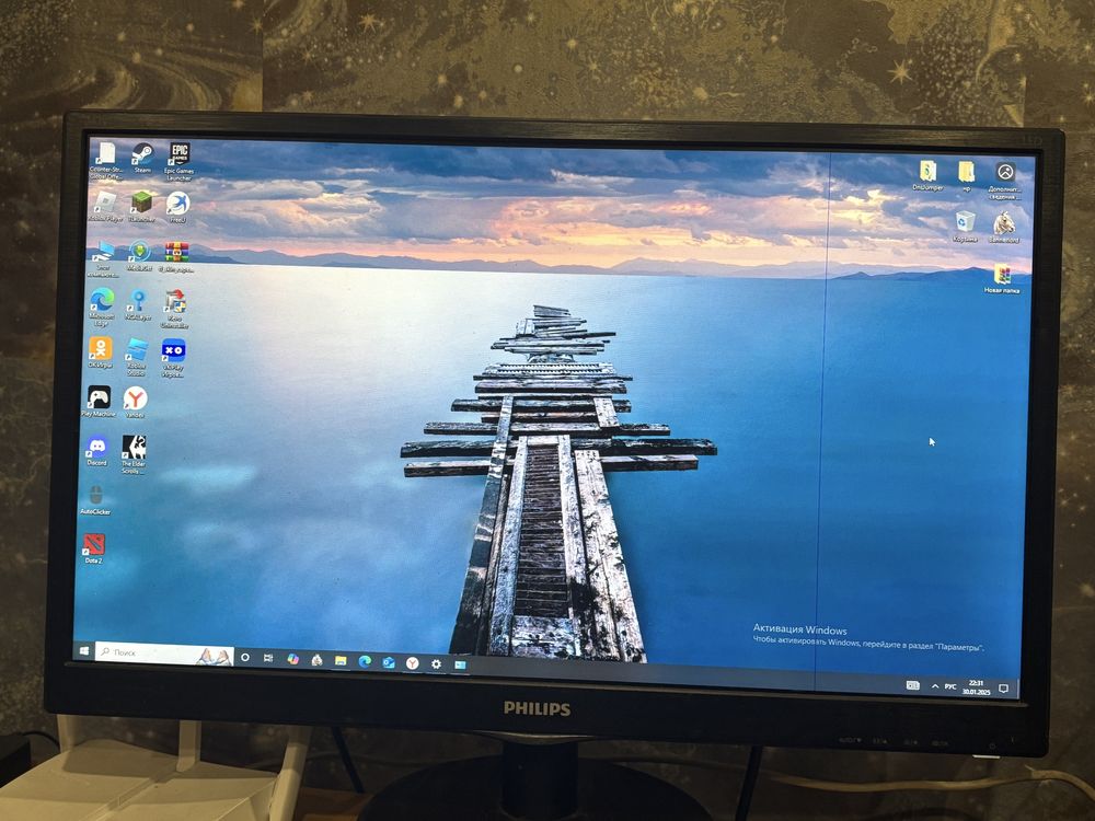 Системный блок. i3 10100f. Gt 1030 + монитор