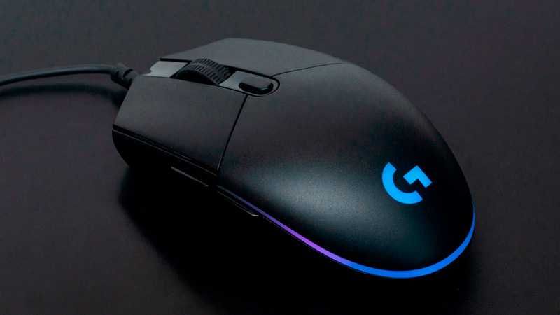 Мышка Logitech G102 LIGHTSYNC, USB, игровая, 8000 dpi, мыши НОВЫЕ