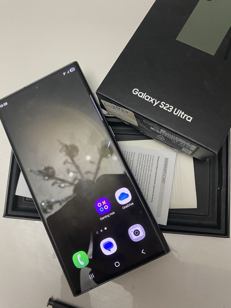 Galaxy S23 Ultra 512 ГБ – Как новый, с ручкой и чехлом, дешево!!