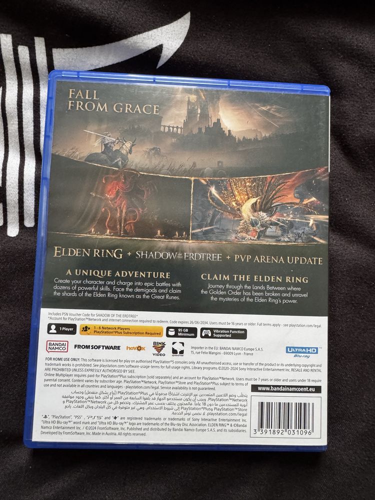 PS5 Elden Ring + DLC Shadow