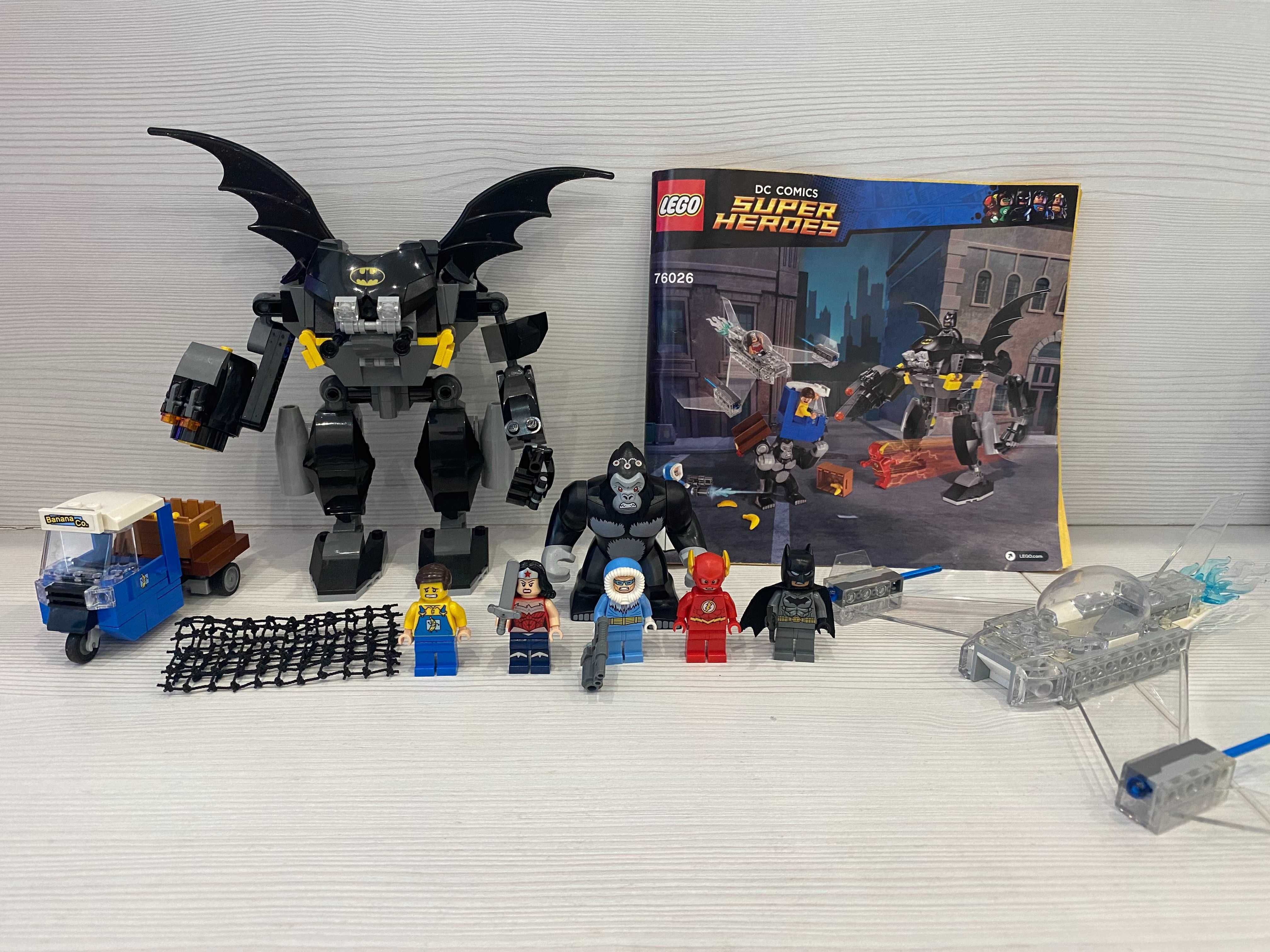 Лего/Lego Dc 76026 в полной комплектации