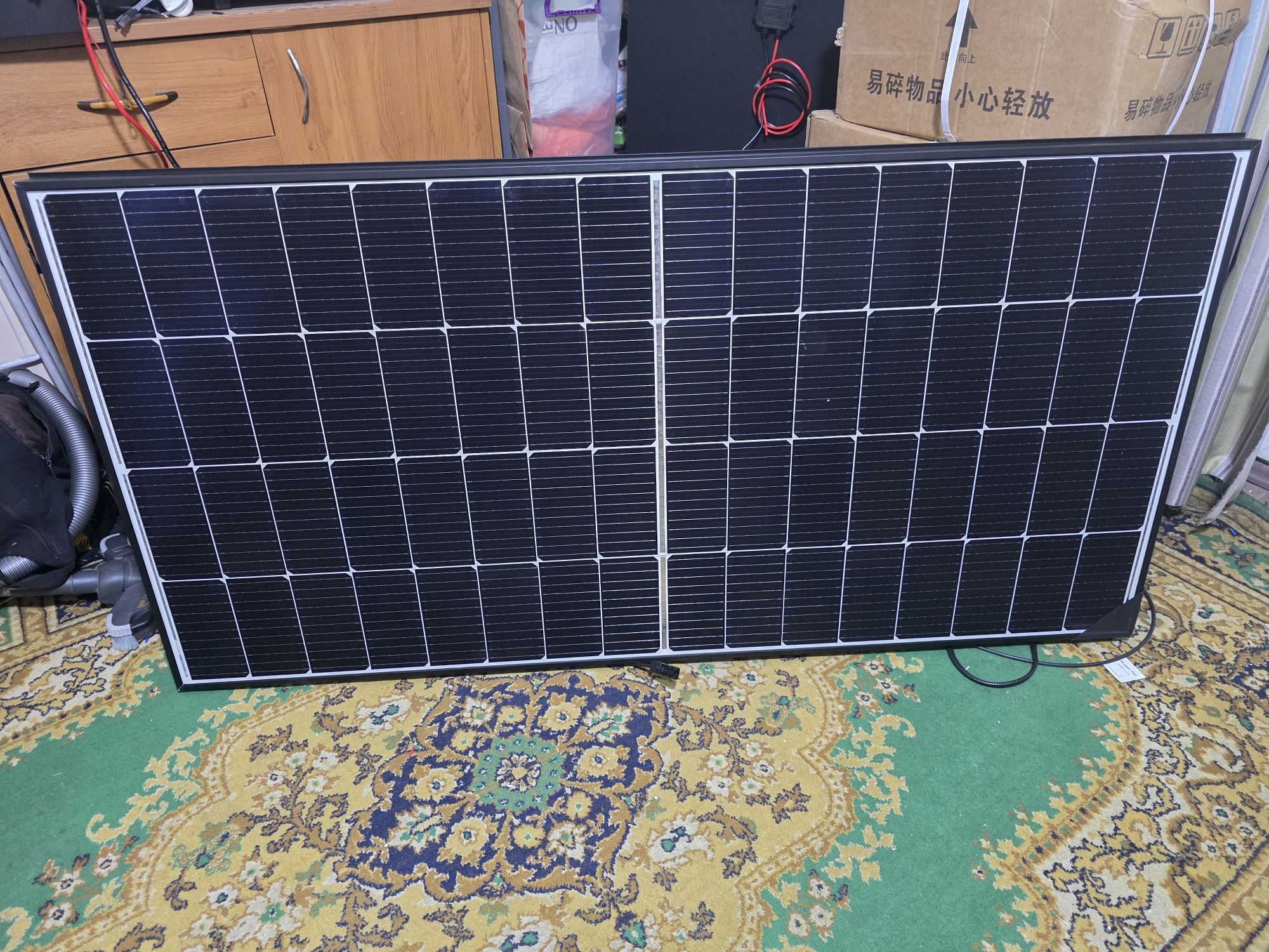 Новая солнечная панель монокристал 300w 21.1v для 12в аккумуляторов