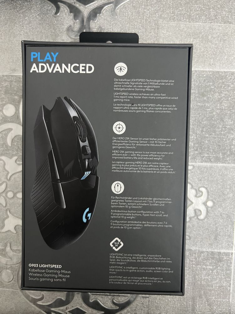 Мышь беспроводная Logitech G903 LIGHTSPEED