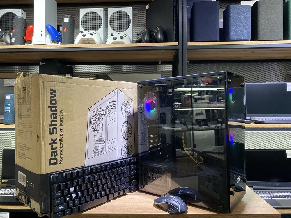 Системный блок XG, Core i3-10100F/16GB/SSD512GB/GTX1050Ti, 10498/A10