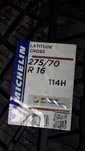 275/70r16 michelin, 4 шт