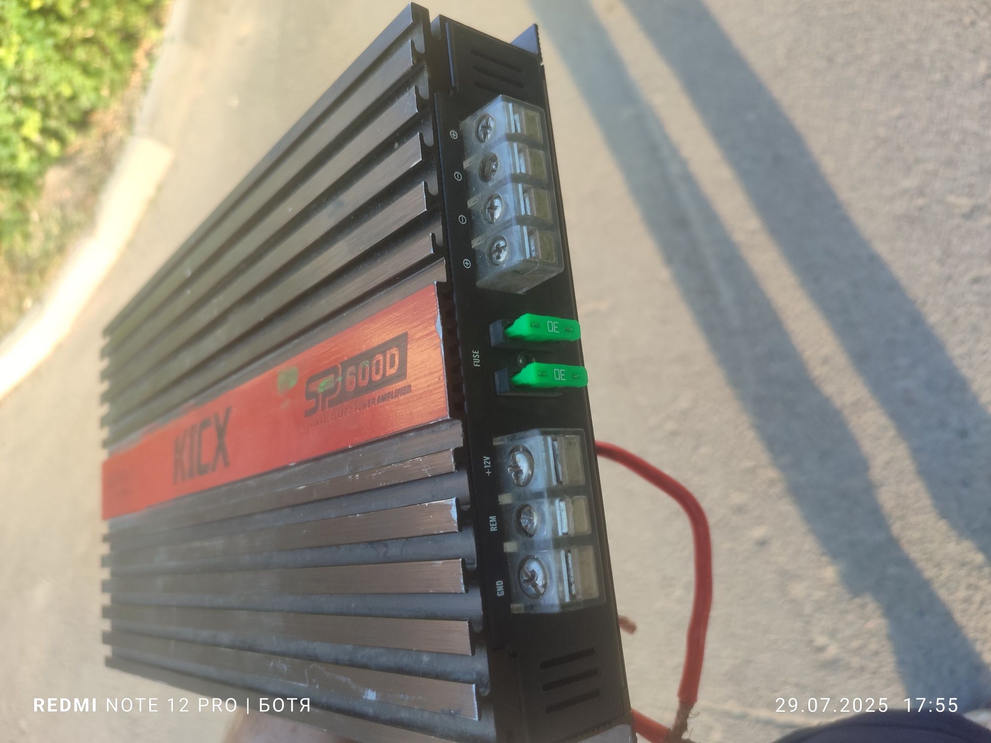 Продал усилитель Kicx 600