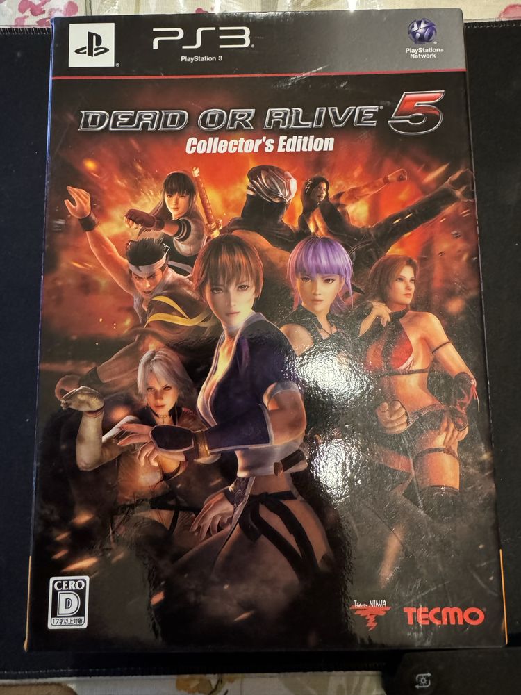 Dead or Alive 5 Collector’s Edition (PS3, Японское издание)