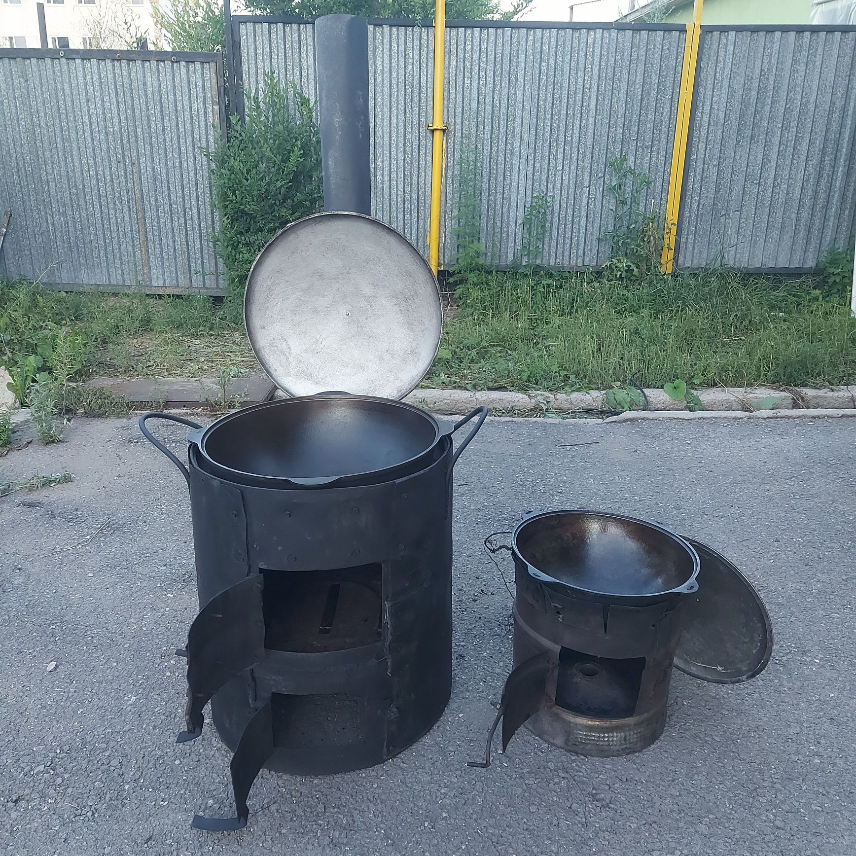Казаны-очаг 55 л - 90тыс тг, казан-очаг 25л - 60тыс тгв