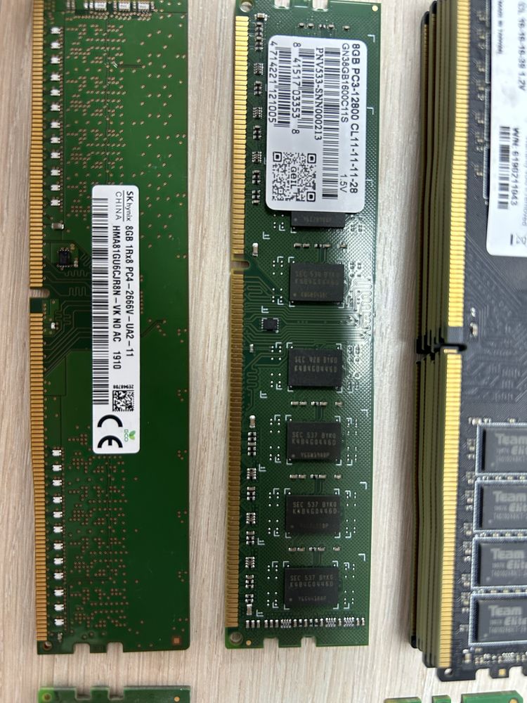 Продам озу 4GB  и 8 Gb