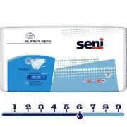 Памперсы Super SENI размер 3ка (L) 6 капель