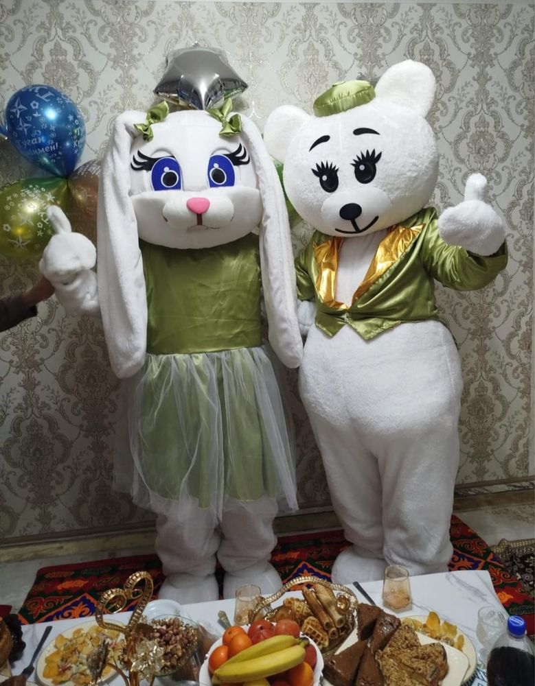 Мишка и Кролик