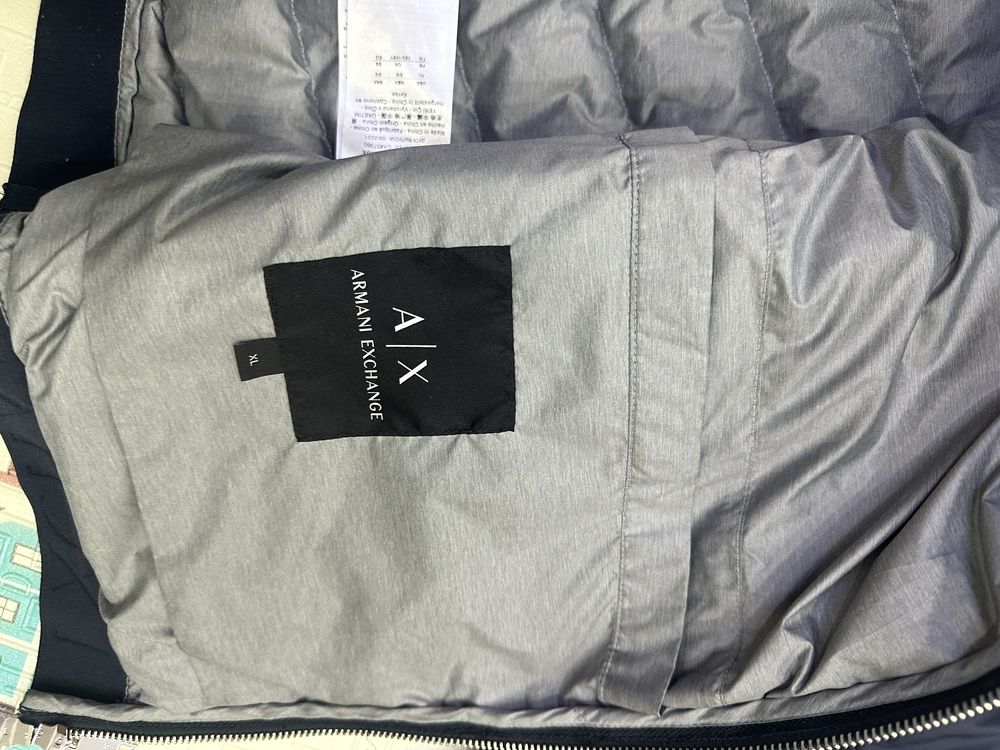 Пуховик Armani exchange оригинал