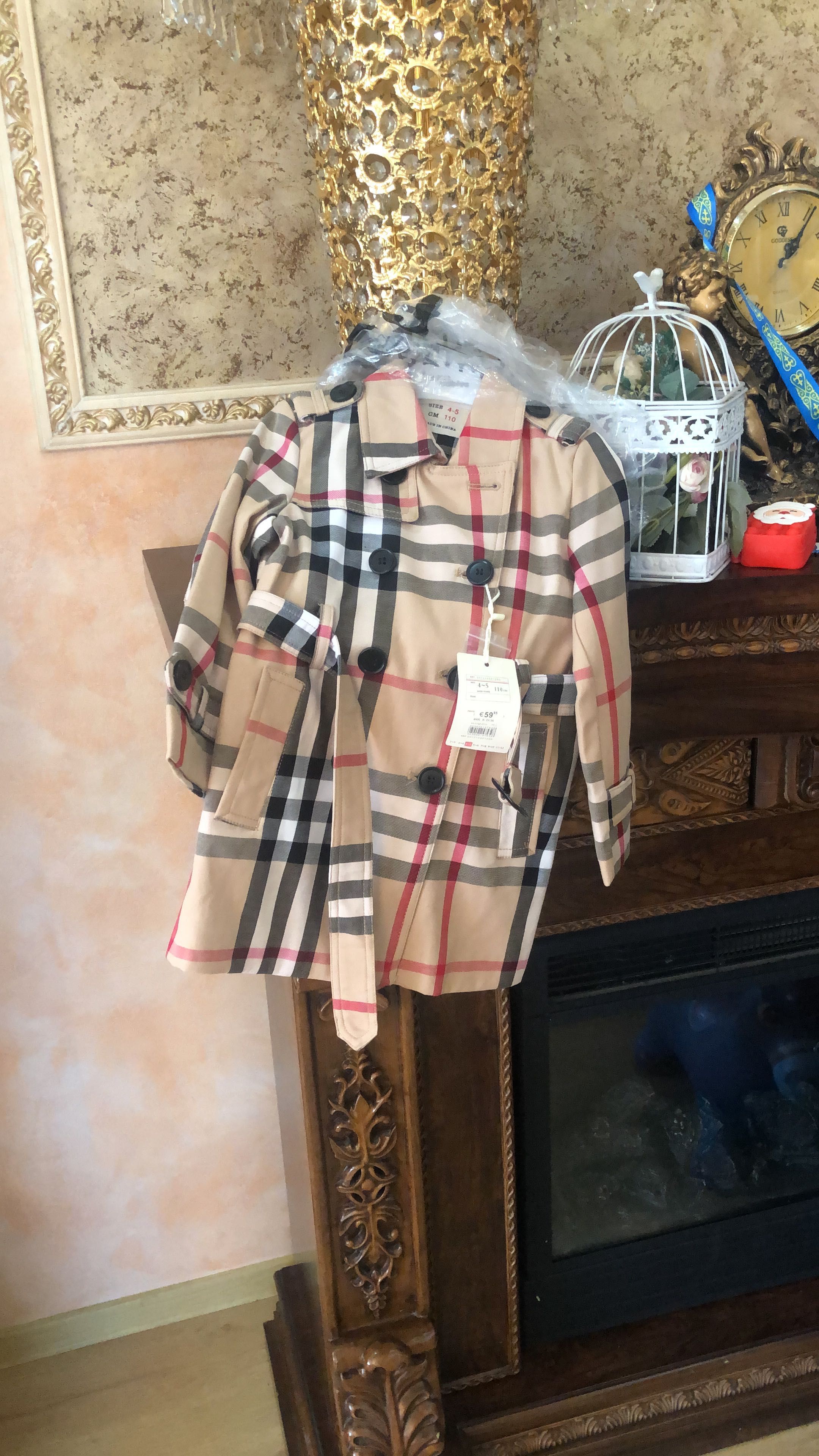 Продам детский плащ тренч
