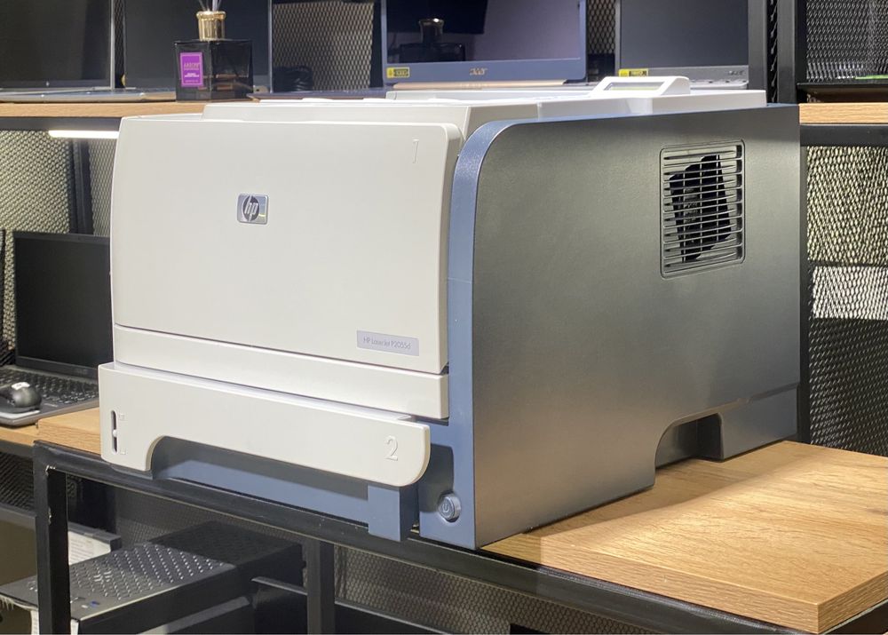 Принтер  HP LaserJet P2055d, черно-белый, лазерный, 9837/А10
