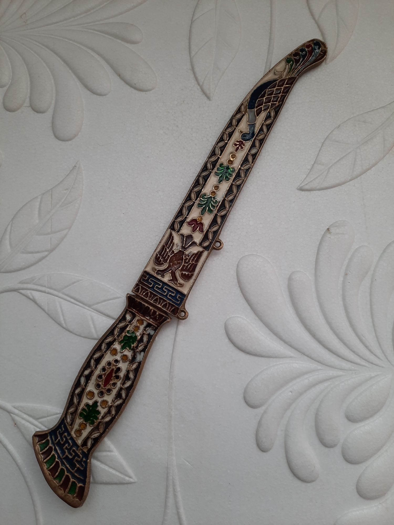 Нож сувенирный из бронзы.