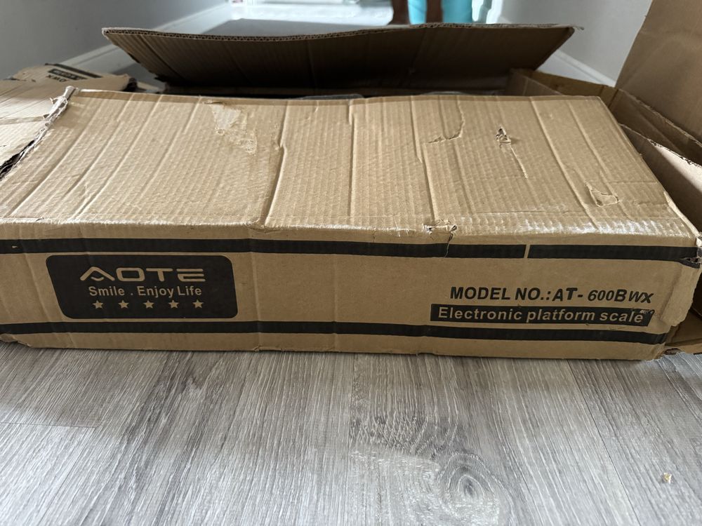 Новые платформенные весы AOTE AT-600B WX