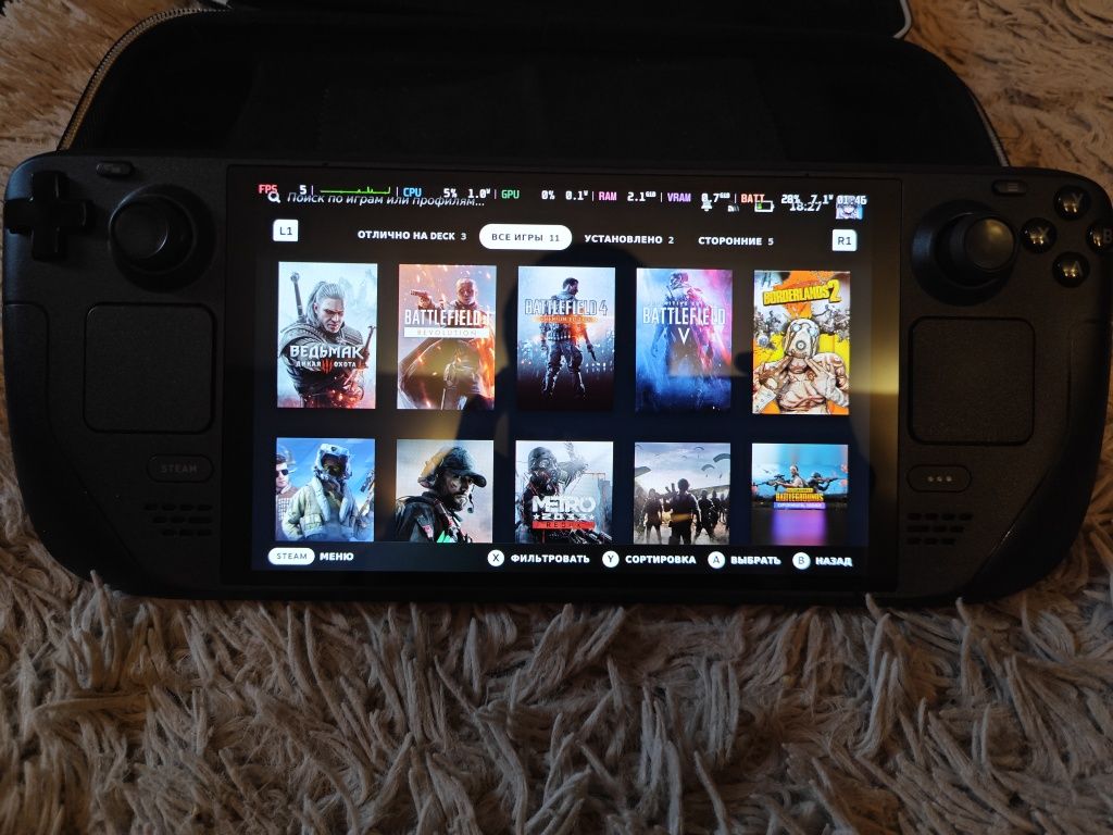 Steam deck OLED 512