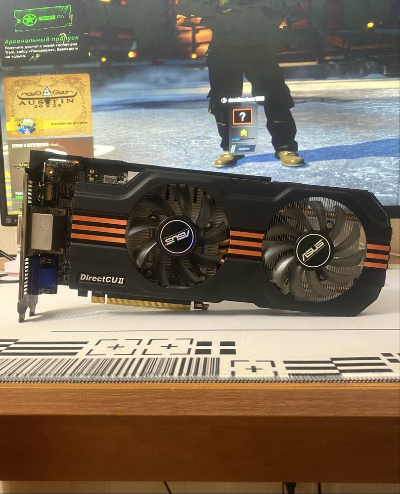 Видеокарта ASUS GTX 650ti