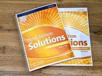 Учебники Solutions Upper intermediate 3 издание Супер качество